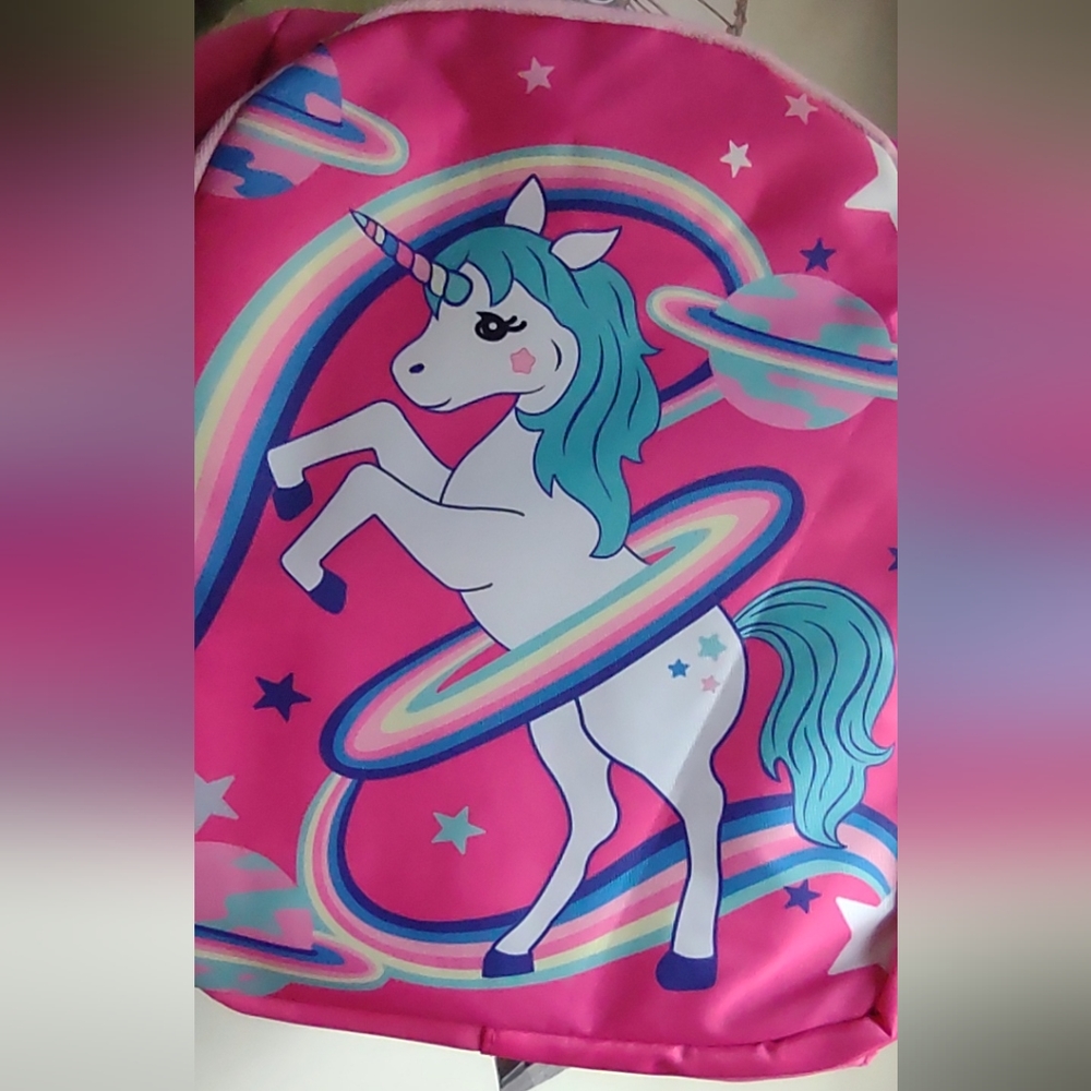 Kids Unicorn Backpack ages 3 to 6 ideal waterproof padded shoulders -Watch Video